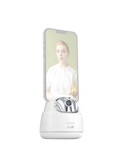 اشتري hohem GO 2-Axis AI Auto-tracking Phone Holder 360° Rotatable Desktop Selfie Gimbal Stand for Phone & Tablet Smart Face Tracking Gesture Control Built-in Battery for Vlog Live Streaming Selfie في السعودية