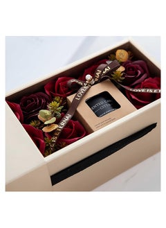 Buy Candle Set Gift Candle Set Gift Natural Soy Wax Travel Reusable Tin Fragrance in Saudi Arabia