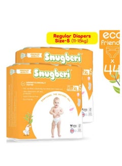Buy Diaper Size 5 X Large 11-18 kg 22's Twin Value Pack in UAE