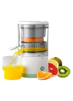 اشتري Electric Citrus Juicer, Portable Rechargeable Powerful Electric Juicer Cordless Fruit Juicer Multifunctional  Button Easy Press Lemon Orange Squeezer Machine for Home & Travel Blender في الامارات