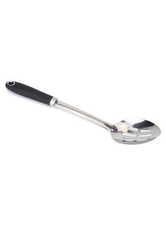 اشتري Home Pro Slotted Spoon With Handle Silver/Black في الامارات