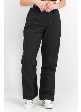 اشتري Women Sportwear Fit Ski Pants, Black في الامارات