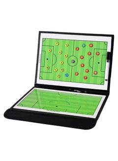 Buy Arabest Football Coaching Board - Professional Coaches Clipboard, Portable Strategy Soccer Coach Board Kit, Tactical Magnetic Board Kit with Marker Pen and Zipper Bag in UAE