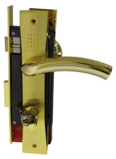 Buy Robustline Aluminium Lever Door Handle | Premium Quality | Golden - One Side Knob in UAE