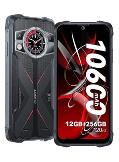 Buy Rugged Smartphone 120hz 6.583-Inch Screen 12GB RAM 256GB ROM 10600mAh Battery 33W Fast Charging 100MP Main 24MP Night Vision Camera NFC in UAE