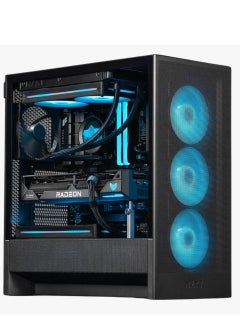 اشتري Satoshi Gaming PC - AMD Ryzen 9 9900X AM5 CPU Processor, 12 Cores & 24 Threads, DDR5 32GB (2*16) 6000MHz Ram, Nvidia RTX 4070 Super OC Edition 12GB GDDR6X GPU, 2TB NVMe M.2 SSD, 3 Fan AIO Liquid Cooler, 750W 80 Plus Standard PSU, Windows 11 Pro | Wi-Fi في الامارات