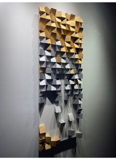 Buy Abstract Wood Wall Art By Woodeometry in Egypt