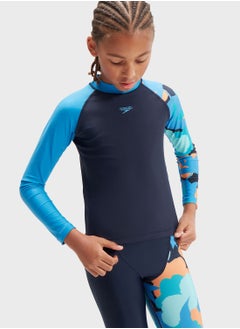 Buy Kids Printed Rash Guard T-Shirt in UAE