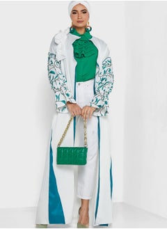 Buy Embroidered Detail Abaya With Sheila in Saudi Arabia