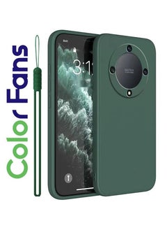 اشتري Compatible with Honor X9A Case Silicone Phone Case for Honor X9A 5G 6.67 inch Cover Soft Green في السعودية