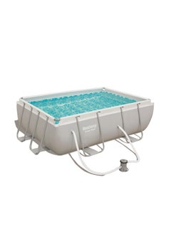 اشتري Bestway - Power Steel Frame Pool Set 282x196x84 cm - 56629 في مصر