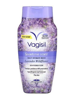 اشتري Scentsitive Scents Daily Intimate Wash Lavender Wildflower 12 fl oz 354 ml في الامارات