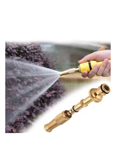 اشتري Water Hose Tip With Adjustable Nozzle Twist Metal Sweeper Nozzle في السعودية