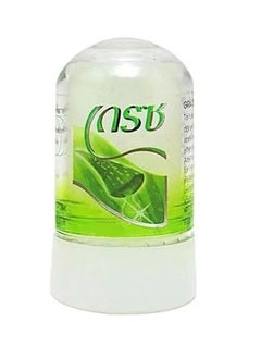 Buy Crystal Deodorant Alum Powder Aloe Vera 24 H Protection - 70 g in Saudi Arabia