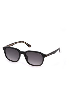 اشتري Men's Square Shape  Acetate Sunglasses SPLL81M530700 - Lens Size: 53 Mm - Shiny Black في السعودية