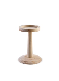 Buy Walton Pillar Candle Holder 15x20cm - Natural in UAE