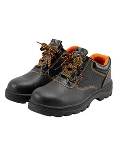 Buy Safety Shoes - Short Slip-Resistant Steel Toe Cap Leather Work Boots for Men/Women - Waterproof Puncture-Proof Comfortable Lightweight Utility Industrial Construction Safety Footwear in Saudi Arabia