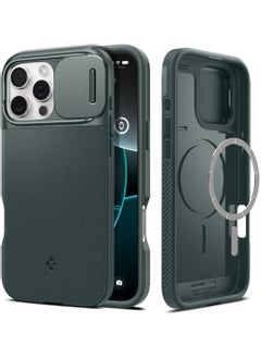 اشتري Optik Armor MagFit iPhone 16 Pro Max Case Cover (2024) with MagSafe - Abyss Green في الامارات