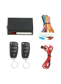 Buy Universal Car Door Lock Trunk Release Keyless Entry System Central Locking Kit With Remote Control in UAE