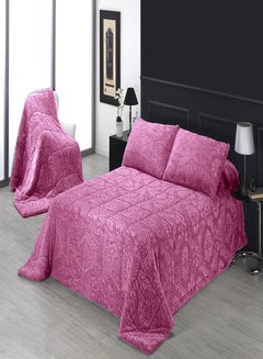 Buy Mora Blanket Model: Infinity Size: 220*240 + 2 pillowcases 50*70 - Color: Cashmere Weight: 5.5 kg. in Egypt