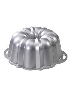 Buy Non-Stick Aluminium Anniversary Bundtlette Cake Pan Silver 12.7 x 27.9 x 30.5 cm 50037 in Saudi Arabia