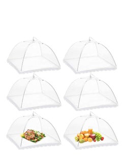 Buy Pop-Up Mesh Food Cover, Screen Covers Umbrella Tent, Reusable and Collapsible Cover Net Keep Out Outdoor Flies, Bugs, Mosquitos, Picnics, BBQ Nets in Saudi Arabia