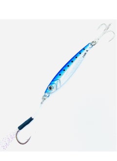 اشتري Oakura Blue Sardine Fang Jig of weight 20g and 10 Mesmerizing Colors light weight Equipment for Epic Fishing Adventures في الامارات