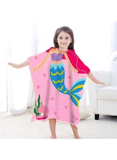 Buy Kids Beach Towels Hooded, Hooded Towel, Microfiber Super Soft Robe  Quick Dry, Poncho Bathrobe for Girls Travel Swim Bath in Saudi Arabia