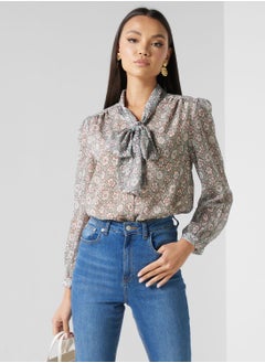 Buy Floral Print Blouse in Saudi Arabia