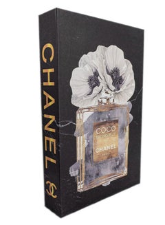 Buy Coco Chanel Book Mademoiselle Paris Decorative Book Display for Office – Living room – Bedroom/ Faux Book Décor for Countertops, Desktops, and Shelf in UAE