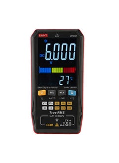 Buy UNI-T UT121B Smart Digital Multimeter Mini Portable Universal Tester Multiple Meter Voltmeter with Flashlight 3.3-inch LCD Digital Colored Screen with Backlight in UAE