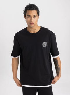 Buy Man Licensed Denver Nuggets (Nbaden1000) Oversize Fit T-Shirt in UAE