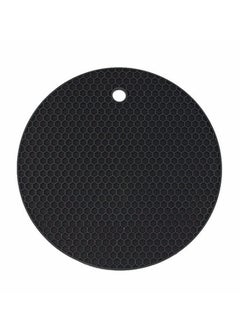 Buy Sillicone Gel Table Insulation Pad Black 18 x 1centimeter in UAE