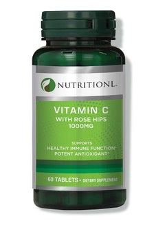 اشتري Vitamin C 1000Mg With Rose Hips Tablets  60'S في السعودية