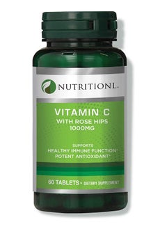 اشتري Vitamin C 1000Mg With Rose Hips Tablets  60'S في السعودية