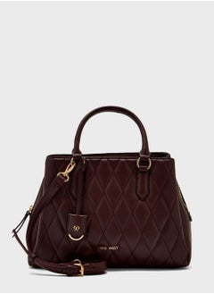 اشتري Top Handle Quilted Satchel في الامارات