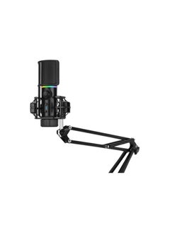 Buy INFINIARC-STREAMPLIFY RGB Microphone Arm Stand Kit, Cardioid USB Mic with Adjustable Mount, Quick Mute Function, Dual Mode for Gaming and Podcasting. 2 audio playback modes. in Saudi Arabia