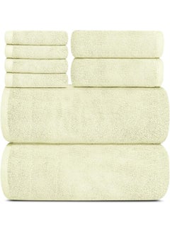 Buy Premium Bath Towels Set Pack of 8 in UAE