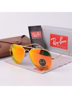 Buy Ray-Ban Classic Pilot Sunglasses Gold Framed with UV Lenses in Saudi Arabia