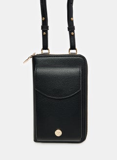 Buy Zipper Closure Cross Body Wallet With Mobile Pocket in Egypt