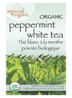 اشتري Imperial Organic Peppermint White Tea 18 Tea Bags 1.14 oz (32.4 g) في الامارات