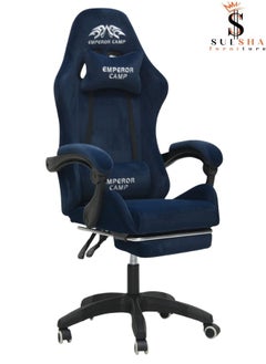 Buy Executive Ergonomic Computer Desk Chair for Office and Gaming with headrest back comfort and lumbar support in UAE