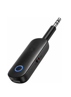 Buy Bluetooth Adapter Bluetooth 5.0 Transmitter, Receiver 2in1 Wireless 3.5mm Bluetooth Adapter Dual Devices Simultaneously Aux Bluetooth Audio Car Adapter For TV Car Home Stereo System Headphones in UAE