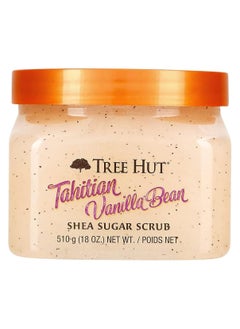 Buy Tree Hut Tahitian Vanilla Bean Shea Sugar Scrub, Tahitian Vanilla Bean, 18 Oz in Egypt