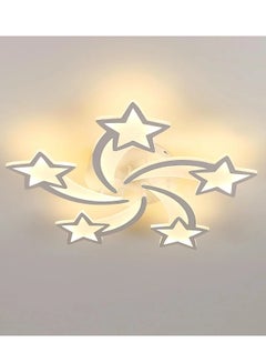 اشتري LED Ceiling Light Modern Acrylic Star-Shaped Ceiling Lamp في الامارات