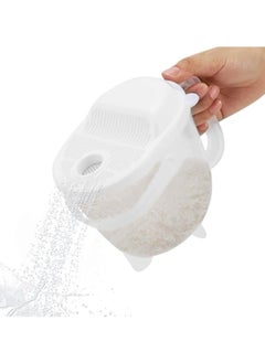 Buy Rice Washing strainer, Vegetable Cleaning Bowl Cereal Fruit Pasta Cleaning Bowl in Egypt