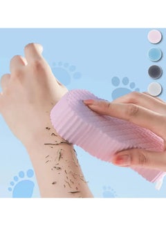 اشتري 1Pc Soft Sponge Bath Body Brush Massage Rubbing Device Natural Bristle Soft Scrubber For Shower and Exfoliating - PINK في الامارات