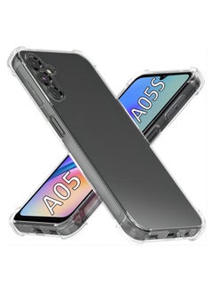 Buy Phone Case For Samsung Galaxy A05s/A05 Crystal Clear Ultra Slim Anti Scratch Shockproof Protective TPU Back Cover in Saudi Arabia