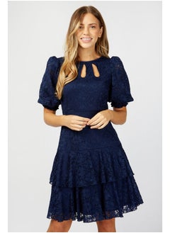 Buy Harding Lace Cut Out Tiered Mini Dress in Egypt