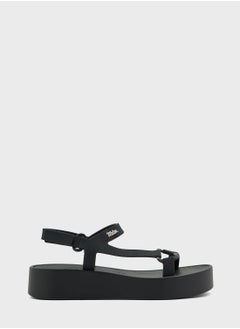 اشتري Ankle Strap Wedge Heel Sandals في الامارات